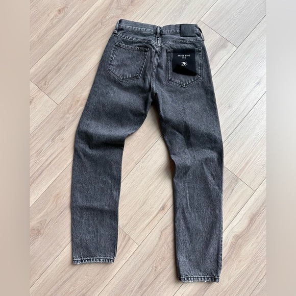 NWT Anine Bing Brenda Jean in Grey Size 26 - Picture 3 of 4